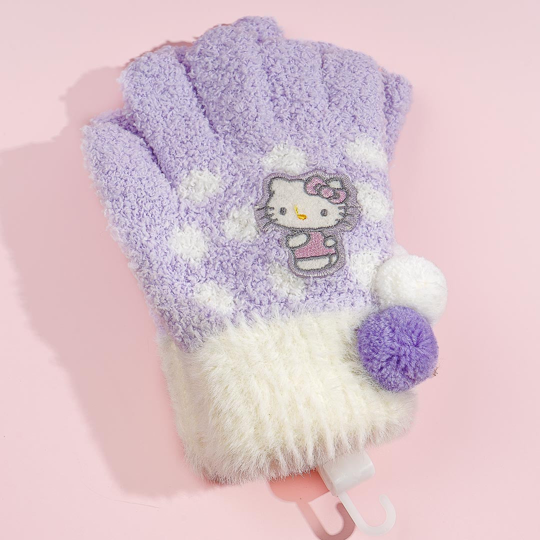 Hello Kitty Polka Dot Winter Gloves – Blippo