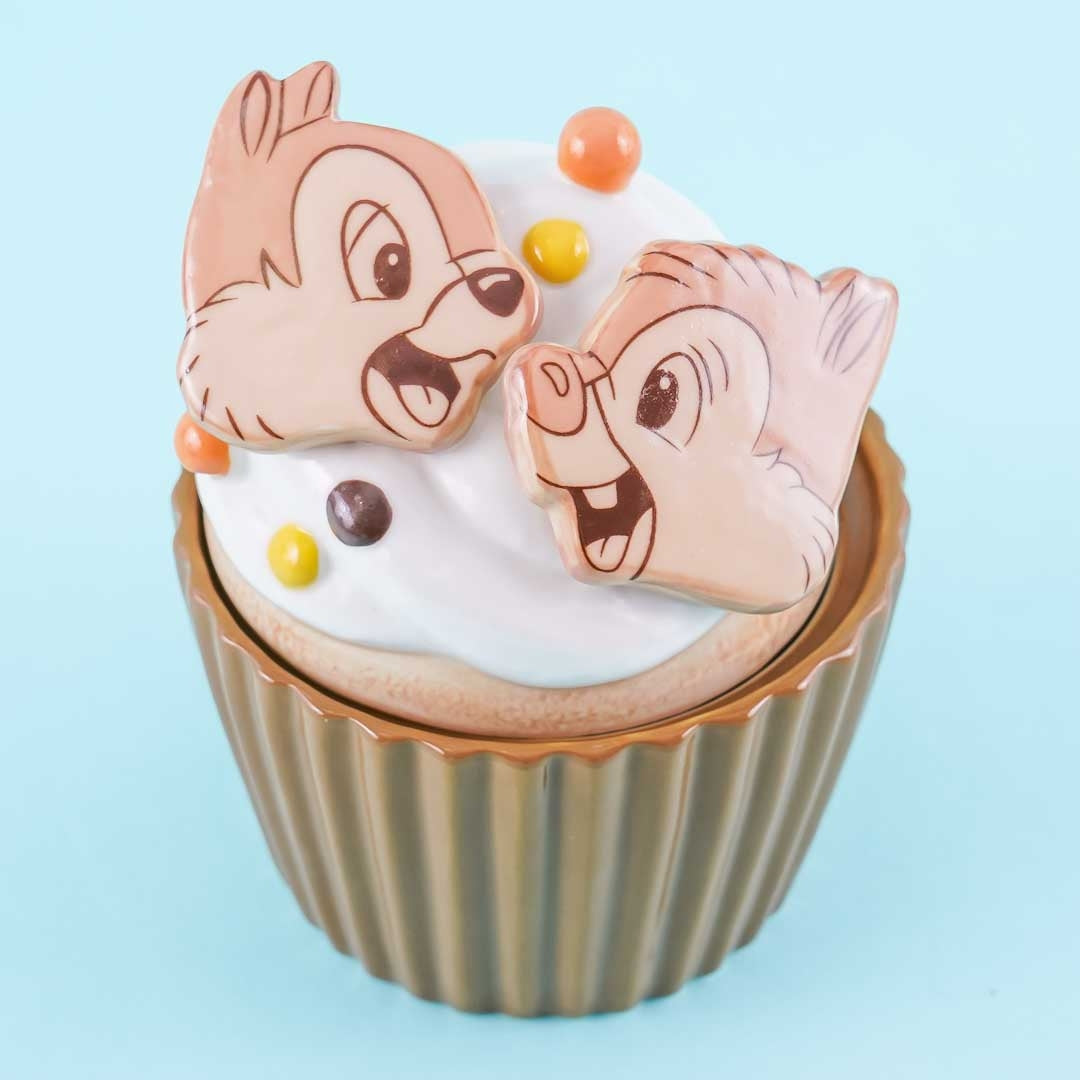 Disney Cupcake Canister Chip & Dale Blippo