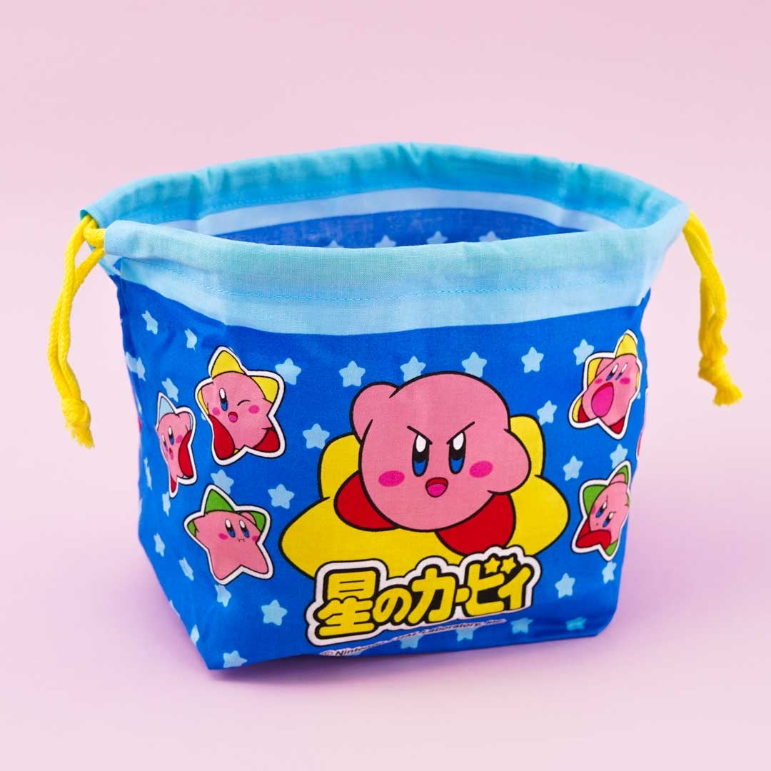 Kirby Of The Stars Drawstring Lunch Bag Blippo