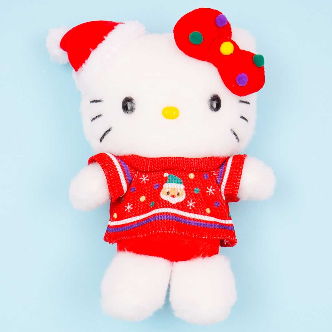 Hello Kitty Christmas Sweater Plushie Medium Blippo