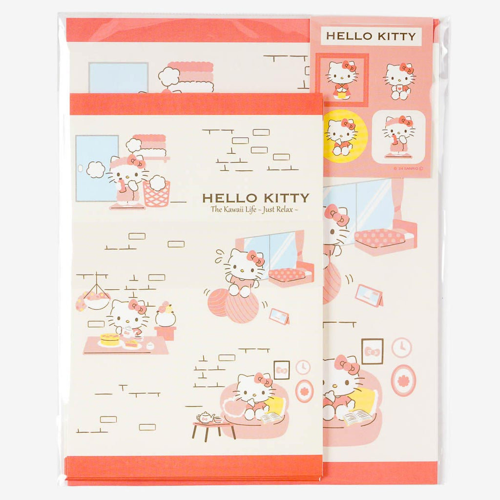 Hello Kitty Kawaii Life Letter Set