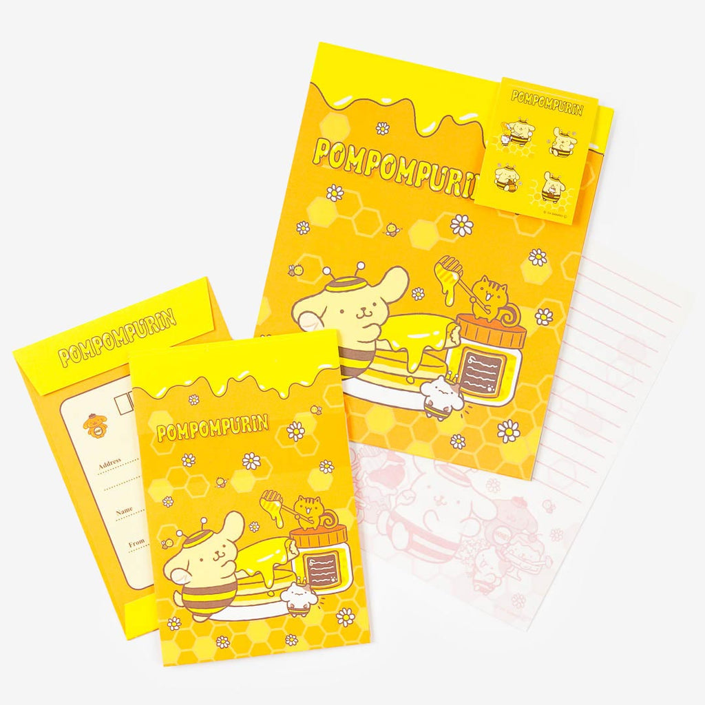 Pompompurin Honey Bee Letter Set