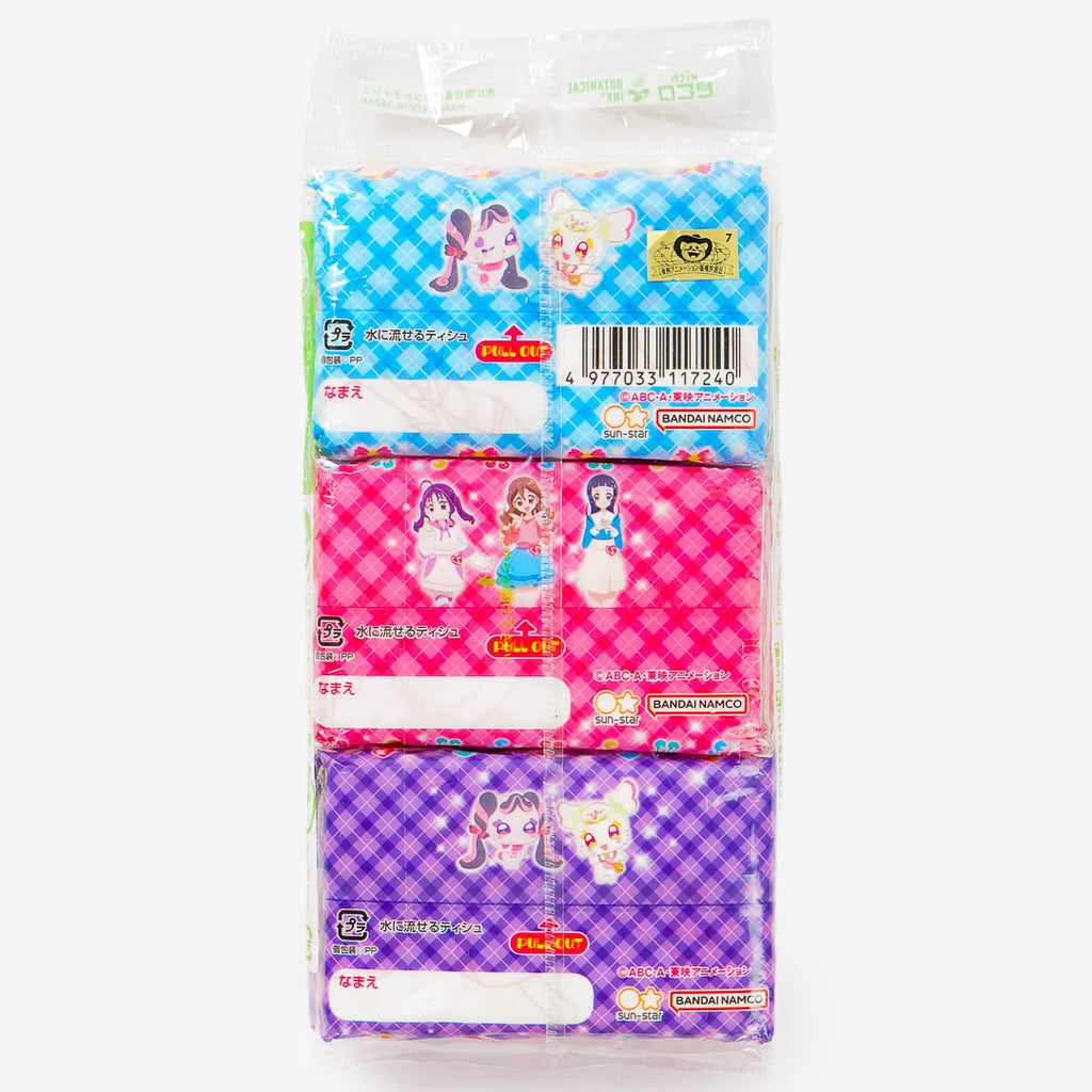 Kimi to Idol Pretty Cure Pocket Tissues