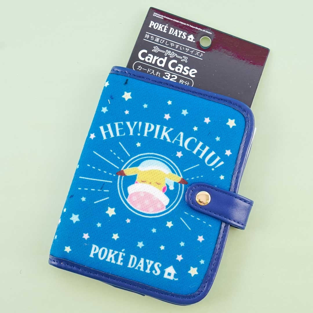Pokemon Hey! Pikachu! Sleepy Time Card Case