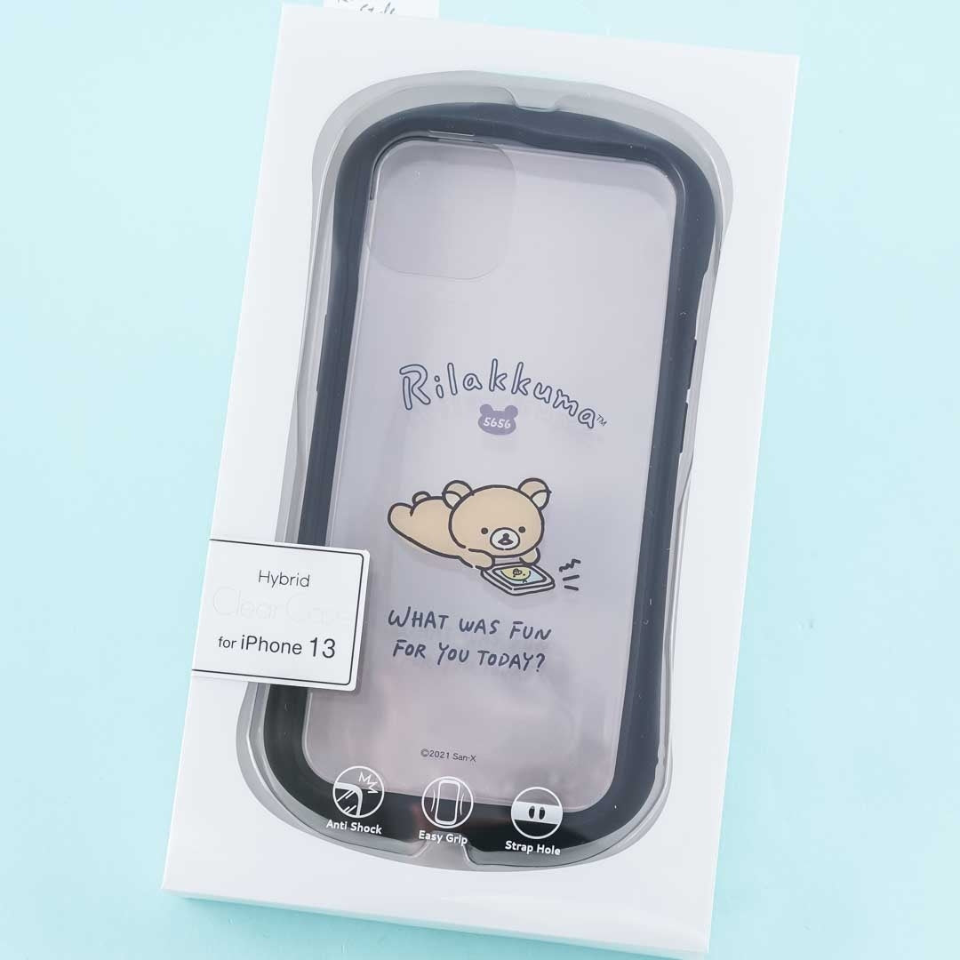 Rilakkuma Hybrid Clear Phone Case for iPhone 13 – Blippo Rilakkuma Hybrid Clear Phone Case for iPhone 13 – Blippo