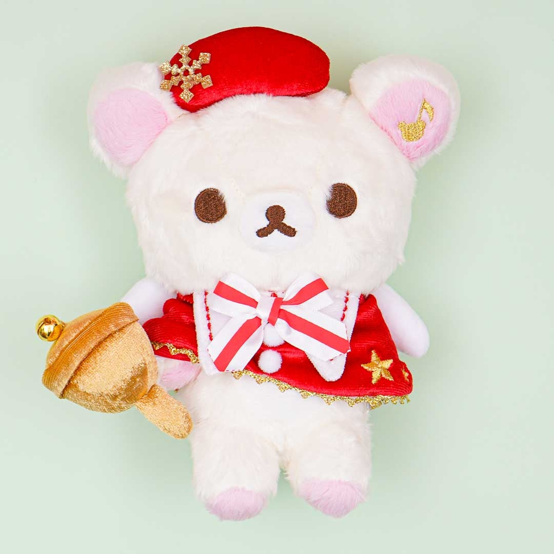 Rilakkuma Harmony Christmas Plushie - Korilakkuma / Medium – Blippo