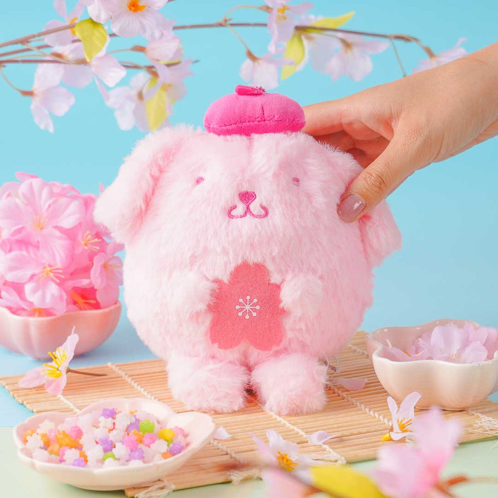 Sakura Pompompurin Plushie - Medium – Blippo