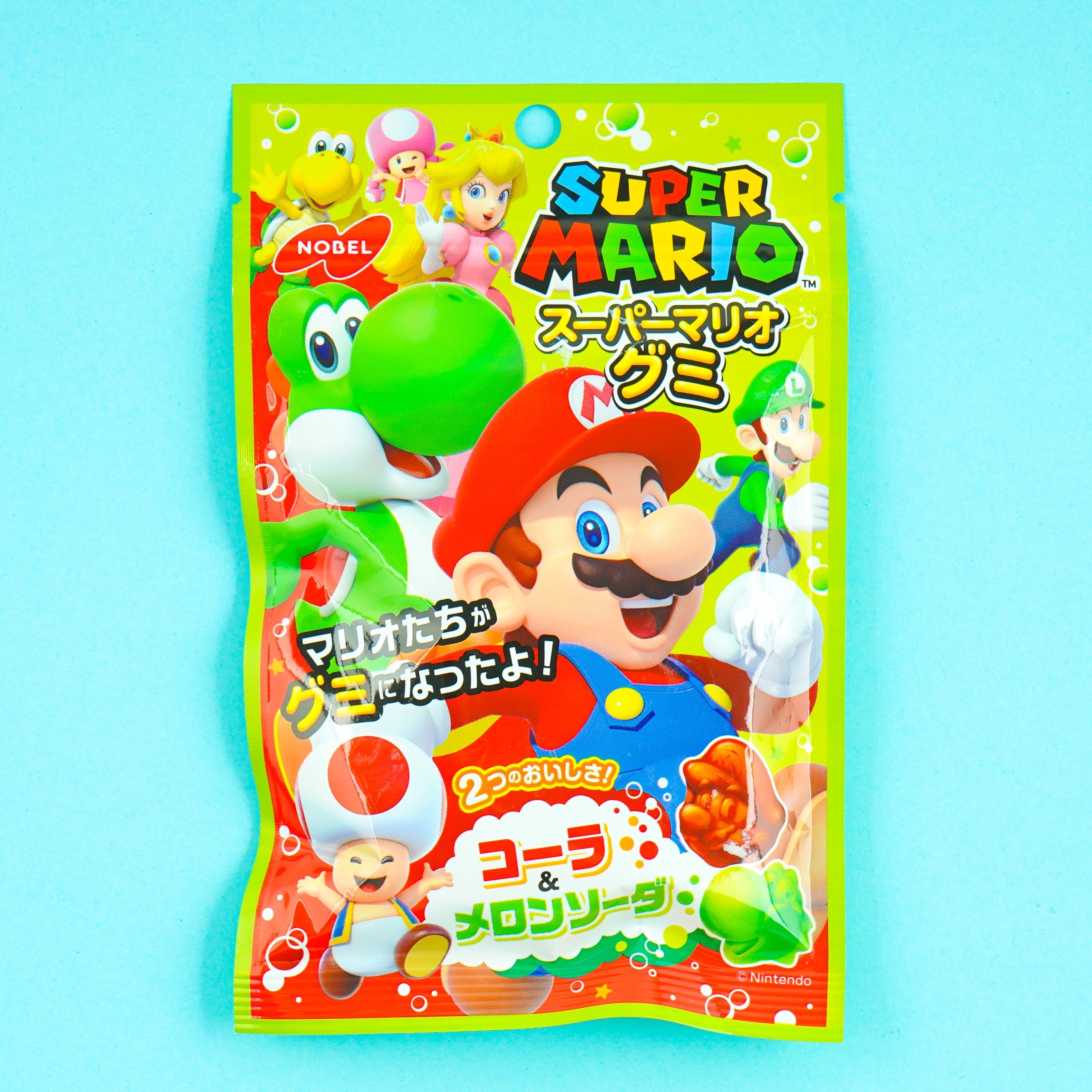 Super Mario Gummy - Cola & Melon Soda – Blippo