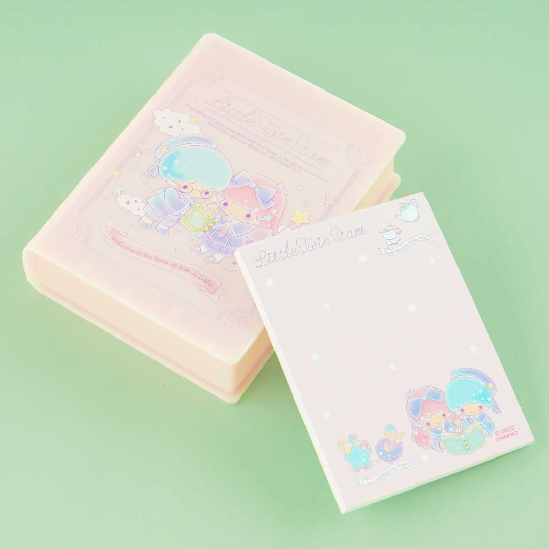 Little Twin Stars Memo Pad With Book-Shaped Case – Blippo