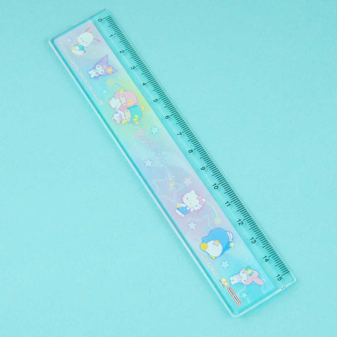 Pasteled Coloured Ruler Sanrio Characters Pastel Starry Night Ruler – Blippo