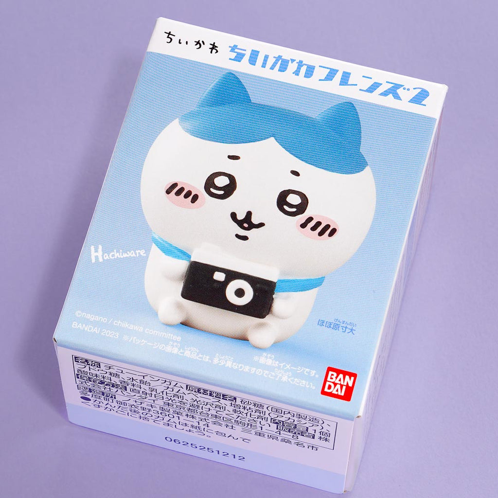 NUOVO BANDAI Chiikawa Pachi Pachi Deco Name 12 pezzi caramelle NUOVO BANDAI Chiikawa Pachi Pachi Deco Name 12 pezzi caramelle