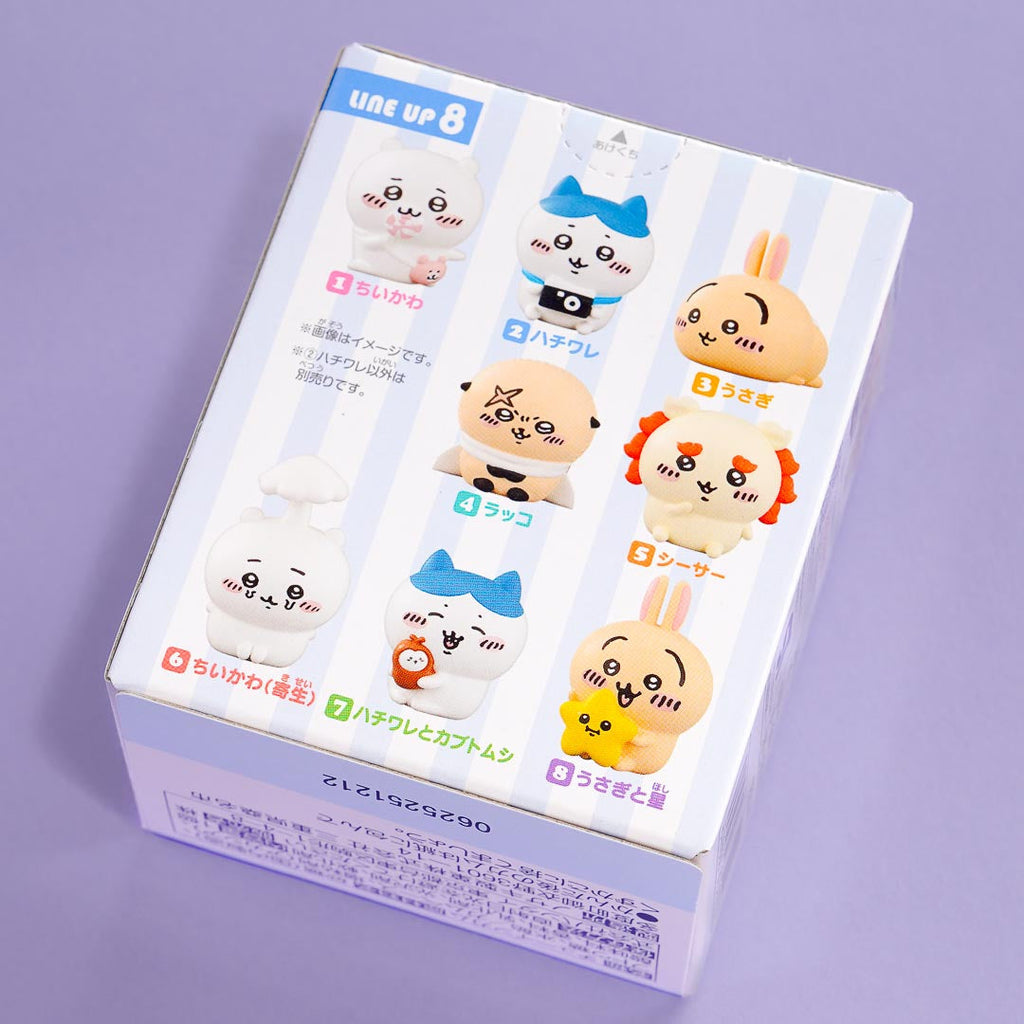 Box 12pz Chiikawa Friends 2 – Statuette Morbide E Gomma Da Masticare, 6-7cm