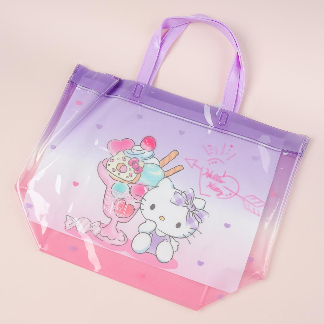 Hello kitty sales transparent bag