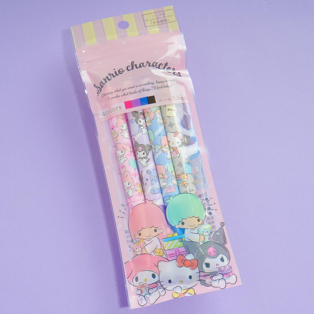4pc Hello Kitty Sanrio Pens – Meraki Culture