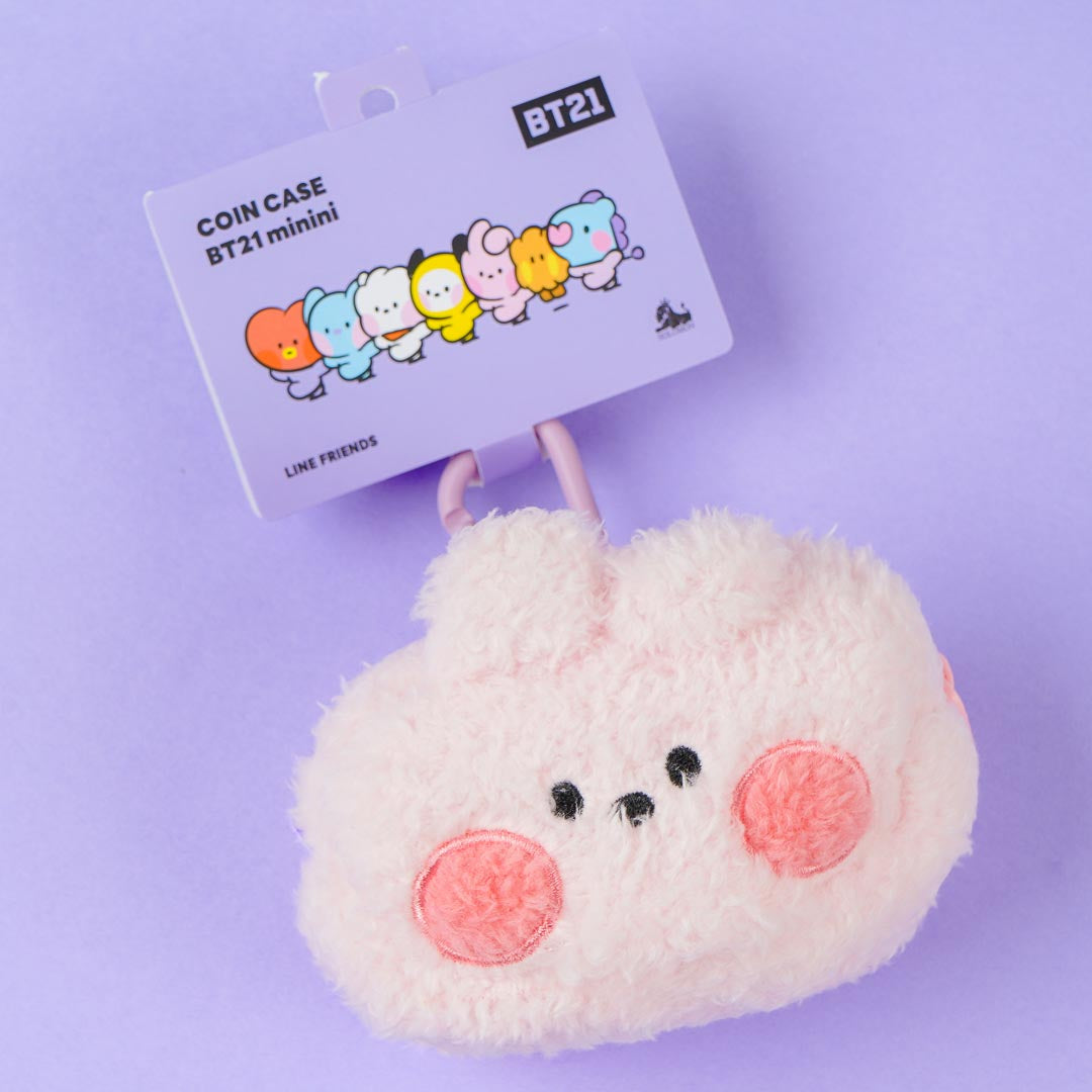 BT21 COOKY Wappen Round Coin Purse – HALLYUMODE