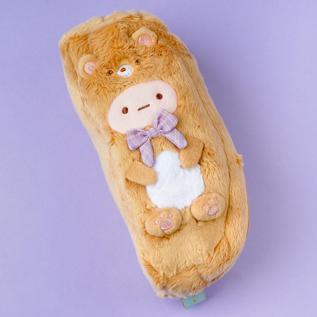 Sumikko Gurashi Kuma Cafe Fluffy Pen Case - Tapioca – Blippo