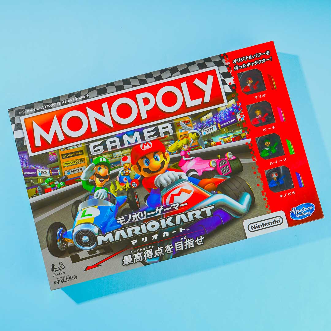 Hasbro Gaming Monopoly Gamer Nintendo's Super Mario characters Gameboard 