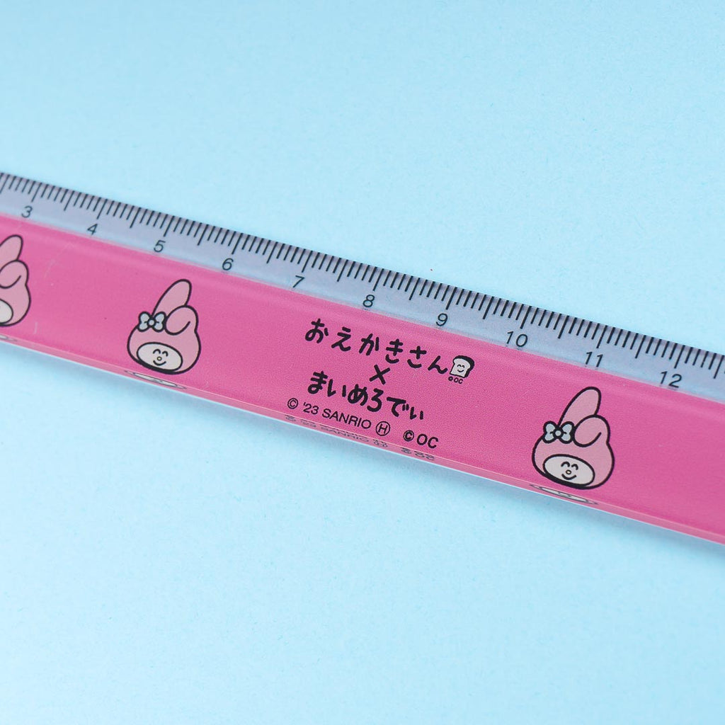 Happy Friend Ruler Rulers | Cute Japanese Stationery – Blippo