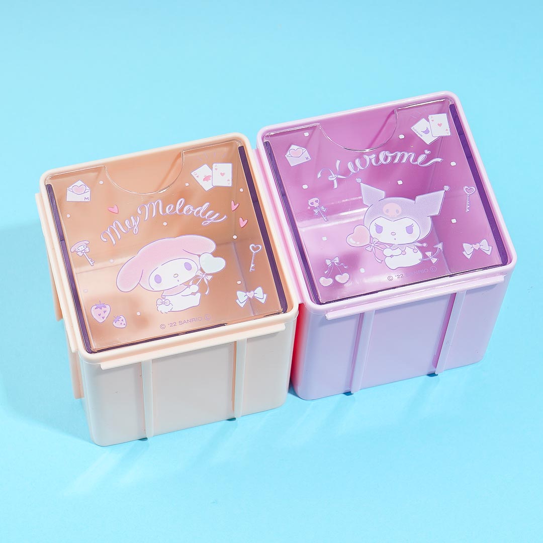 Sanrio My Melody 収納ボックス 2種セット Kuromi & My Melody Connecting Cube Drawers Set - 2 pcs – Blippo