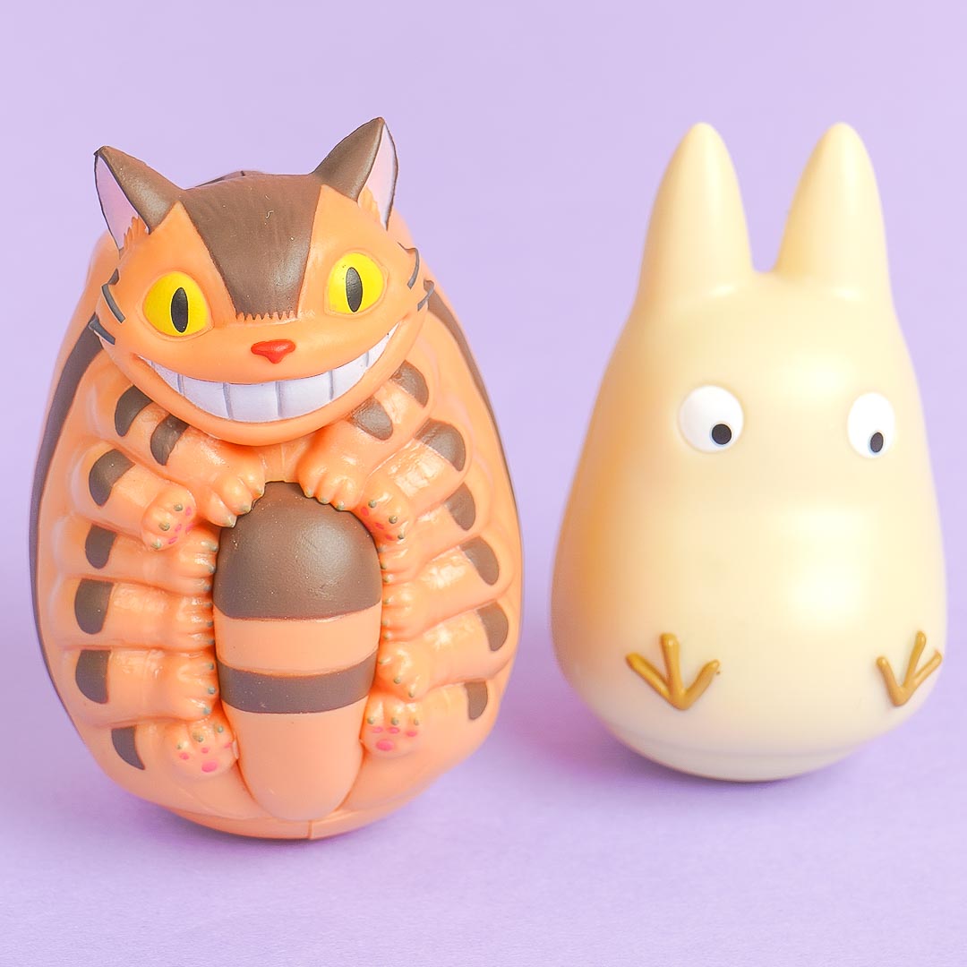 My Neighbor Totoro Roly Poly Doll Set - Chibi Totoro & Nekobus – Blippo
