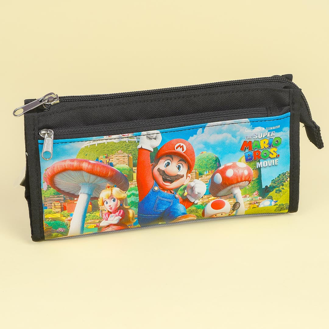 new Super Mario Zipper Pencil Case for Toy and Pen Storage Bag