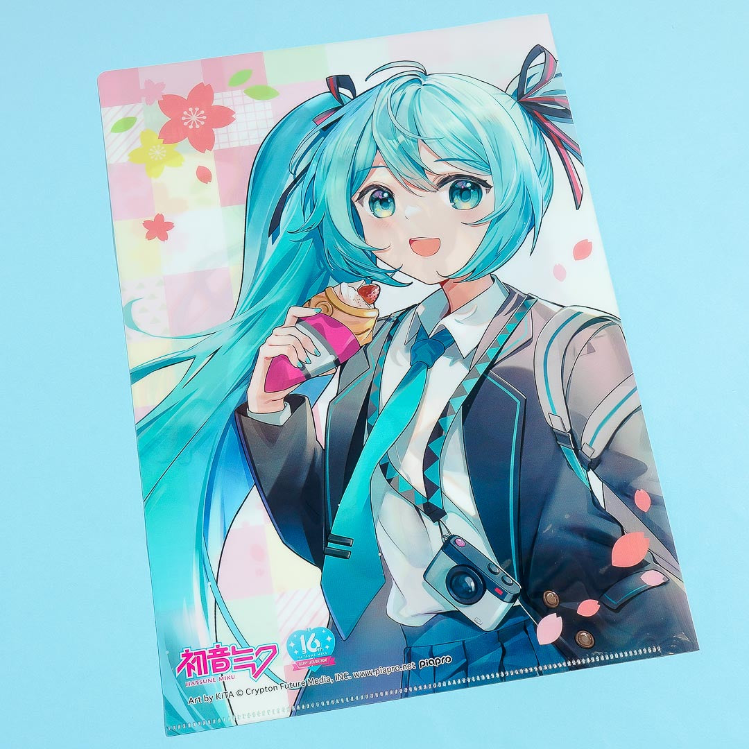best top loader card sleeves Ultra Pro Hatsune Miku Deck Protector Sleeves - Standard Size - 100ct -  10th Anniversary main image 0