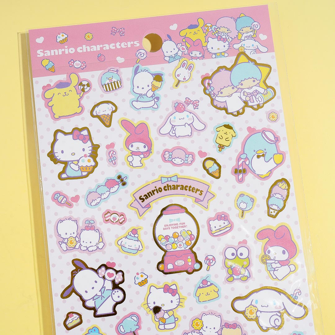 Sanrio Characters Cutie Stickers Kuromi