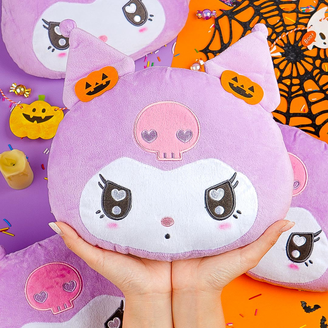 Kuromi Halloween Jack-O-Lantern Plushie - Medium – Blippo