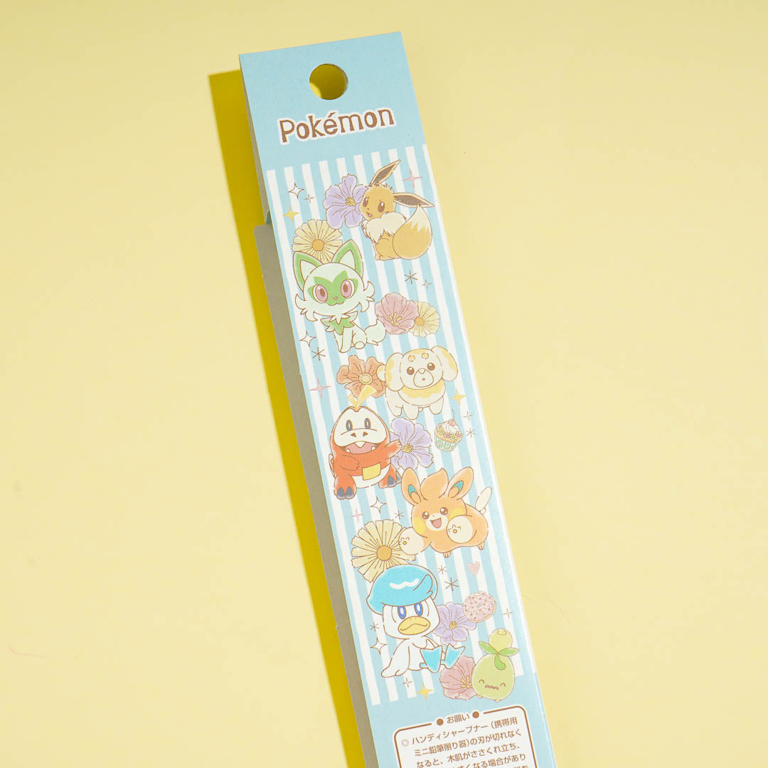 Pin Mu 2B Pikachu Pencil Set Pokemon Authorized - 12 PCS