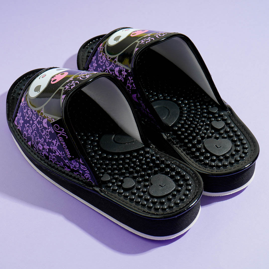 Kuromi Massage Sandals Black Large