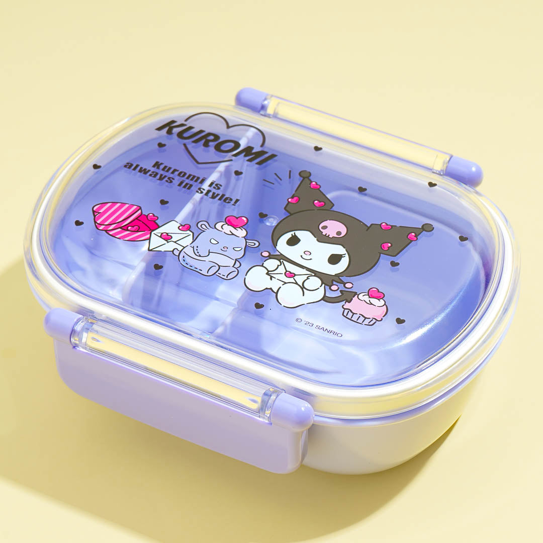 Kuromi got her wish!  Bento box, Bento, Bento box recipes