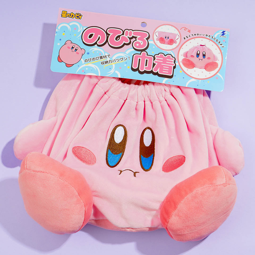 Star Kirby Plush Toy Messenger Bag Hand Bag Plush Bag Cute Lunch Bag Gifts