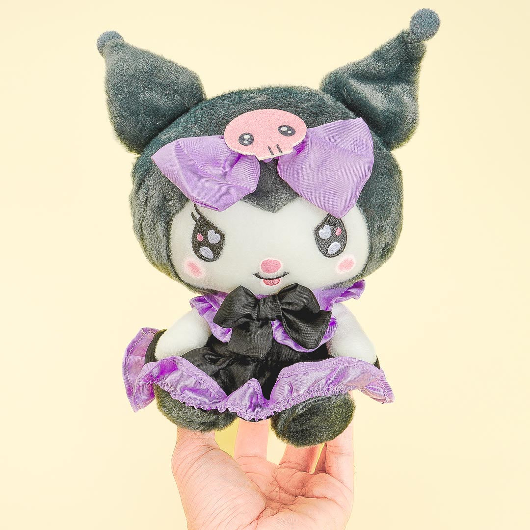 JP / Alpha Kuromi Lolita Plush Charm - Medium