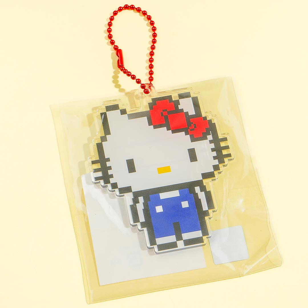 Hello Kitty Acrylic Name Holder Bit Design Sanrio Character Connectors