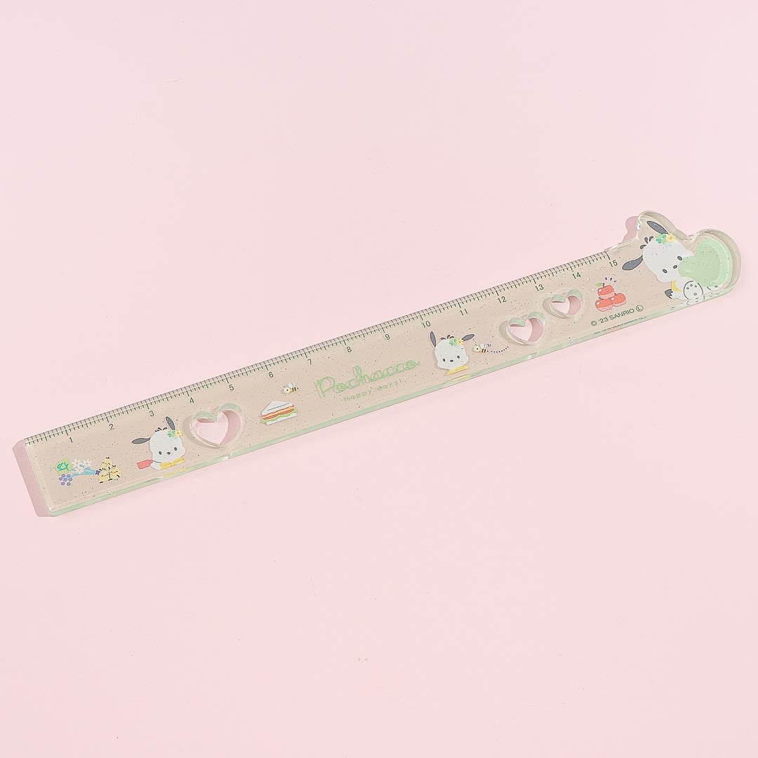 Pochacco Heart Punch Ruler – Blippo