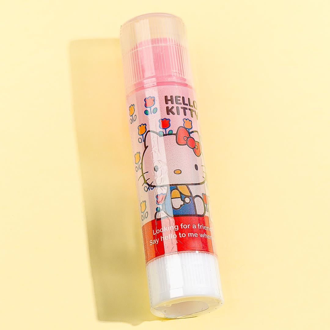 Hello Kitty Tulip Garden Glue Stick