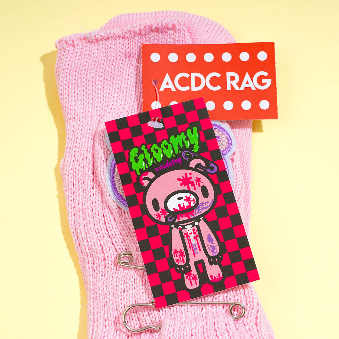 ACDC RAG x Gloomy Bear Loose Pastel Socks β Blippo