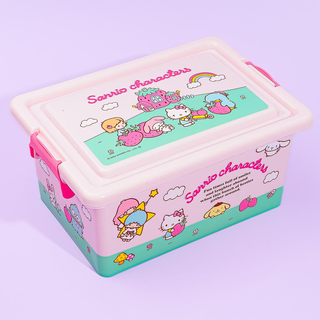 Sanrio Characters Strawberry Harvest Storage Box - Small – Blippo