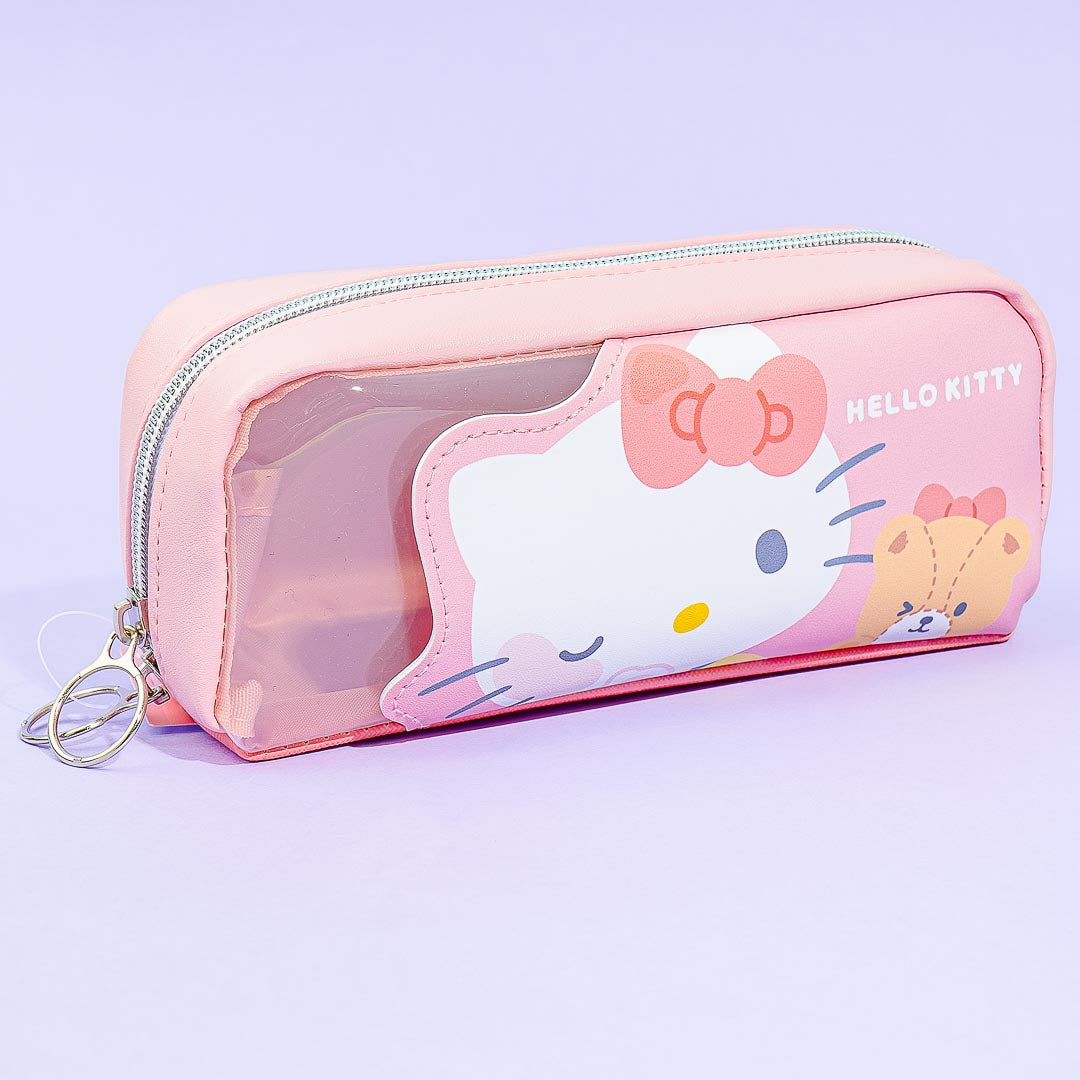 hello kitty backpack pencil case Hello Kitty Mugyutto Pencil Case – Blippo