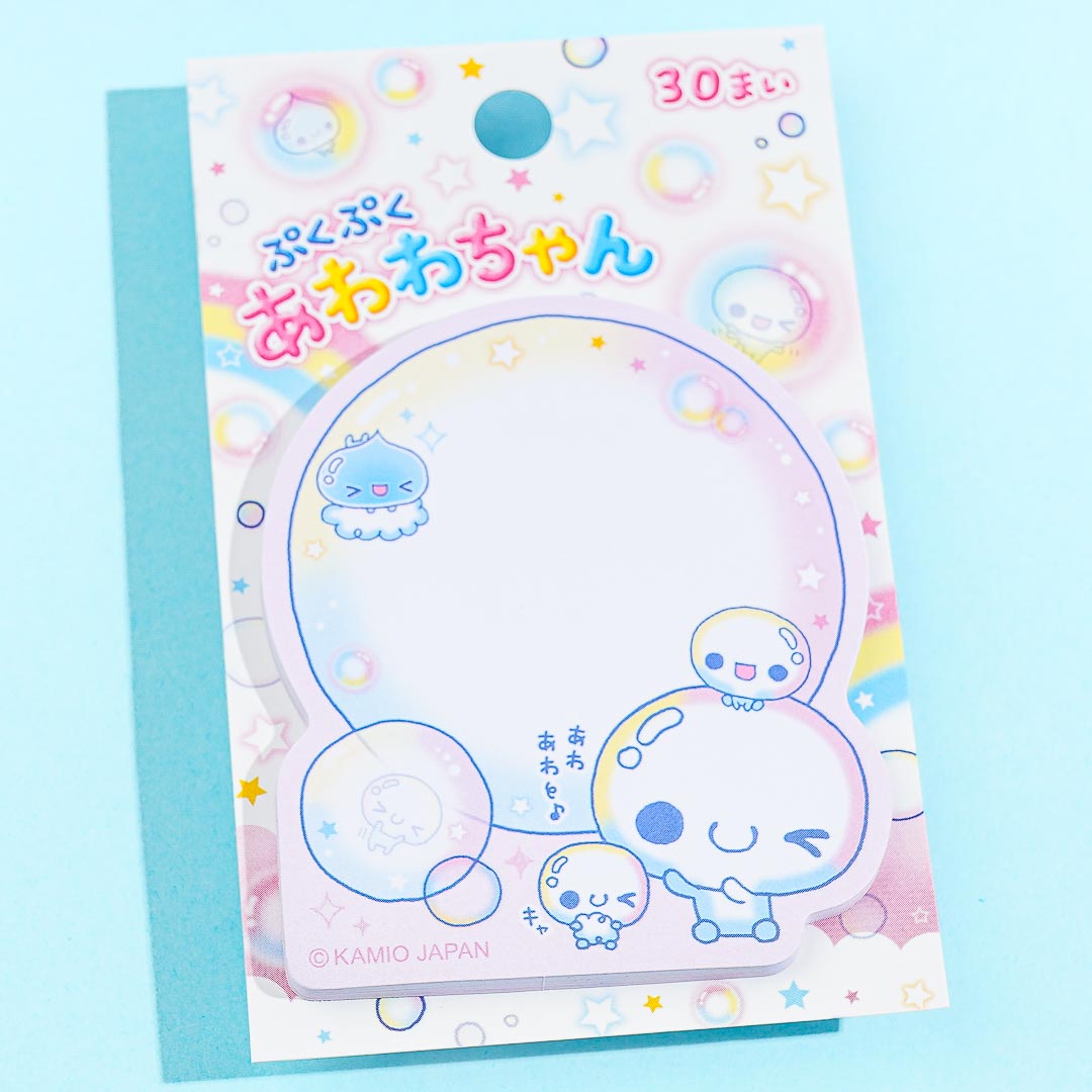 Puku Puku Awawa-chan Bubble Fun Sticky Notes