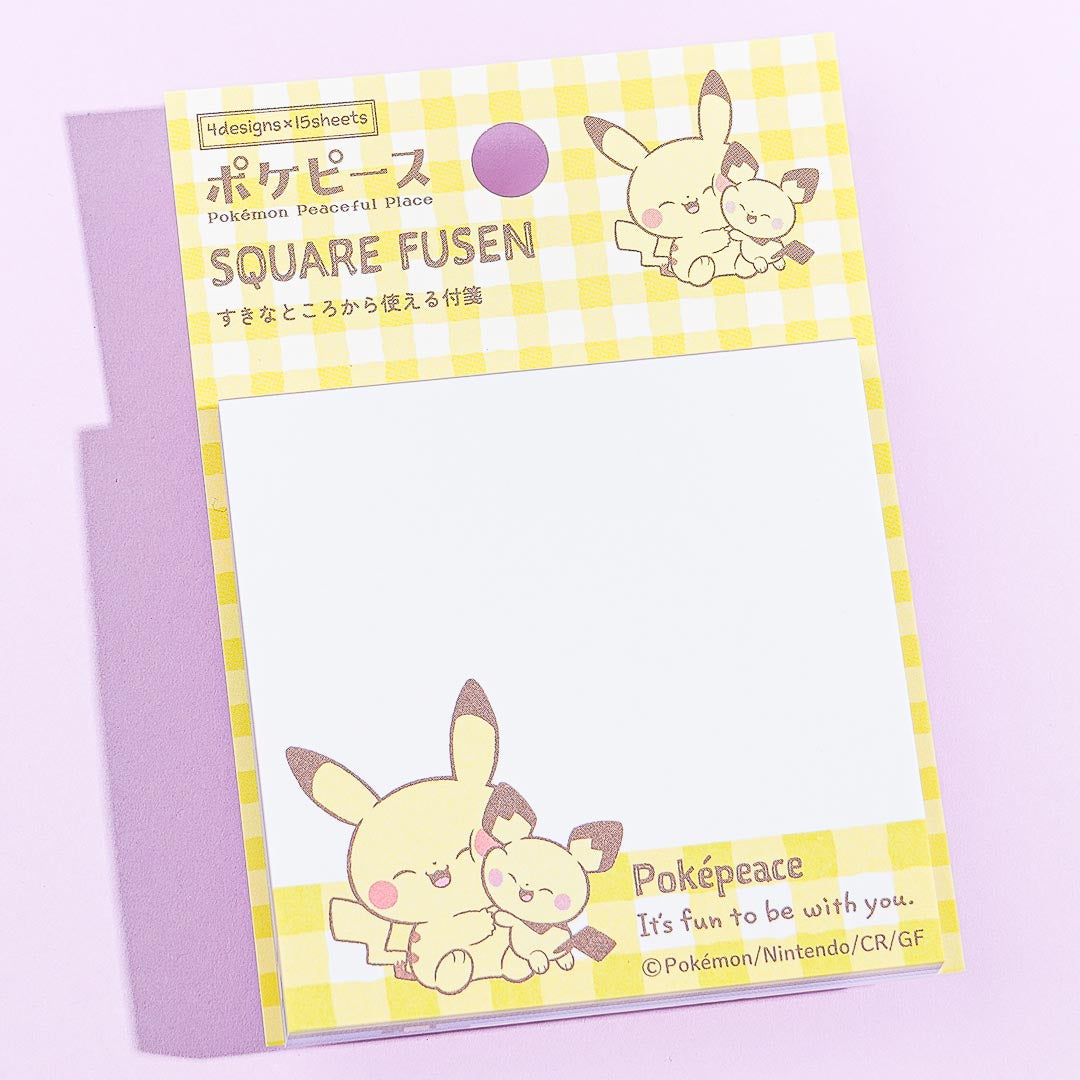 Pokemon Pokepeace Pikachu & Friends Sticky Notes – Blippo