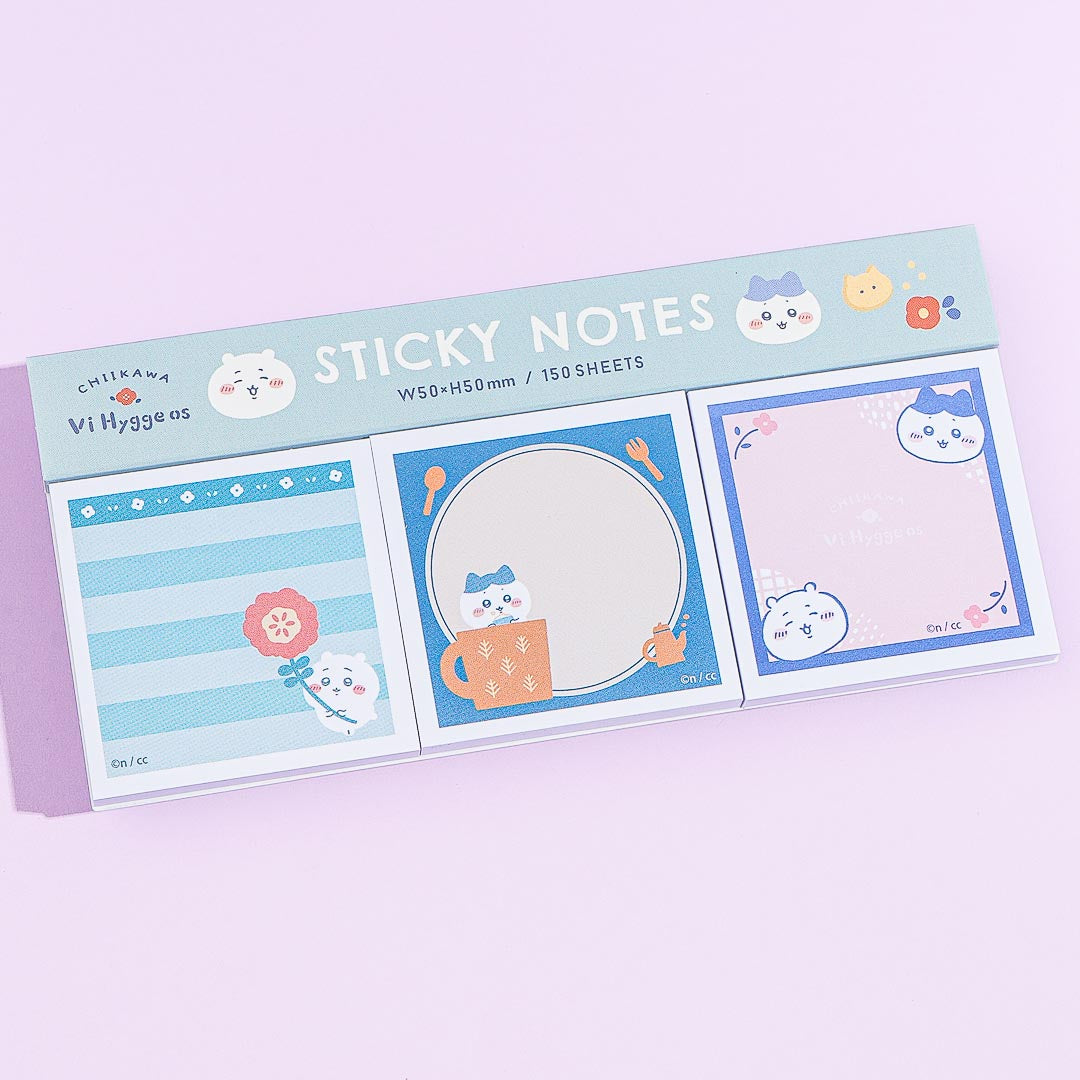 Chiikawa Flowers & Tea Sticky Notes – Blippo
