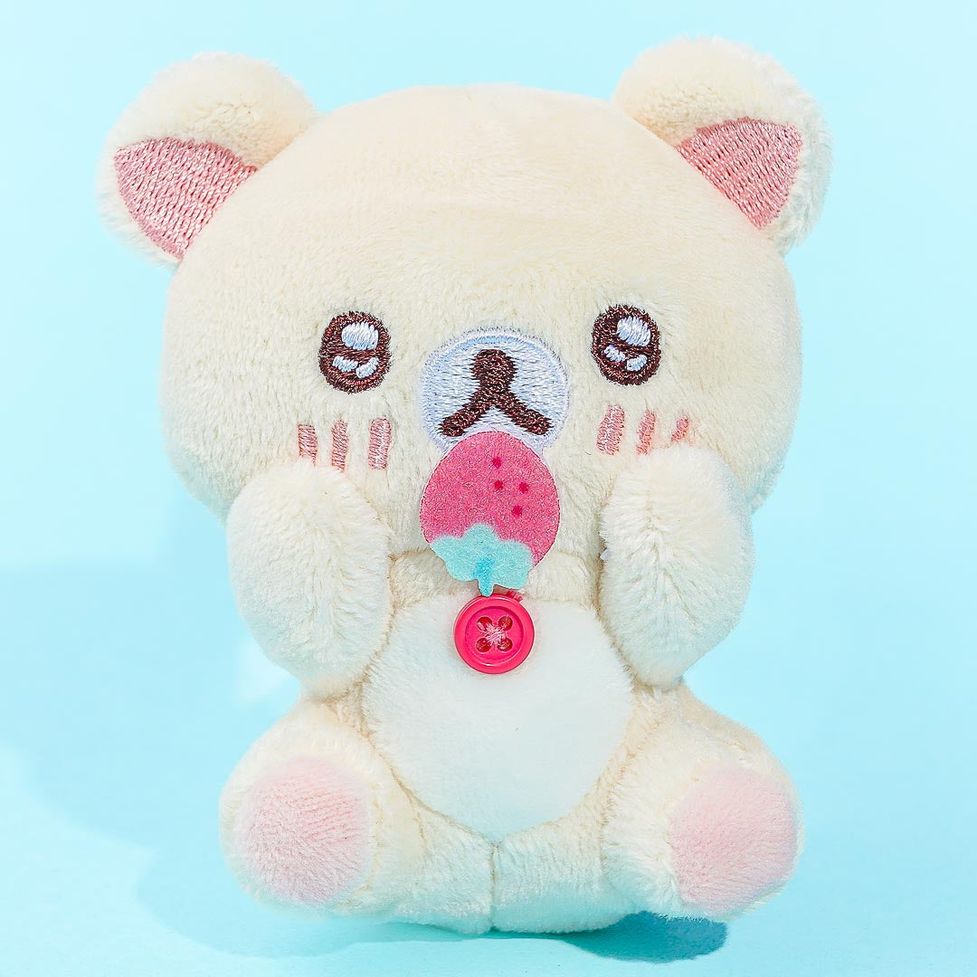 苺くまさん♡ イチゴとくまイラスト - No: 24776535｜無料イラスト・フリー素材なら