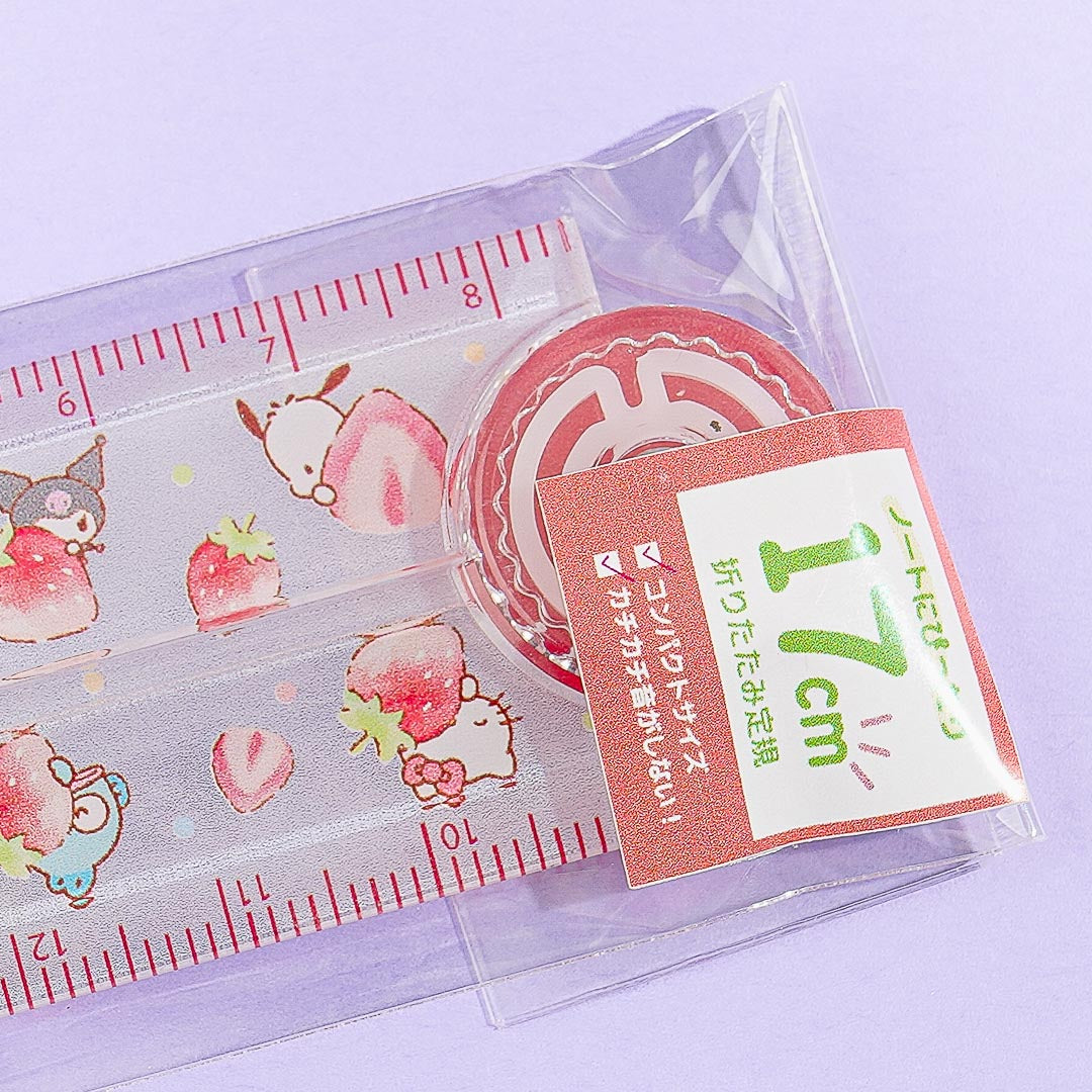 Sanrio Characters Strawberry Day Folding Ruler – Blippo