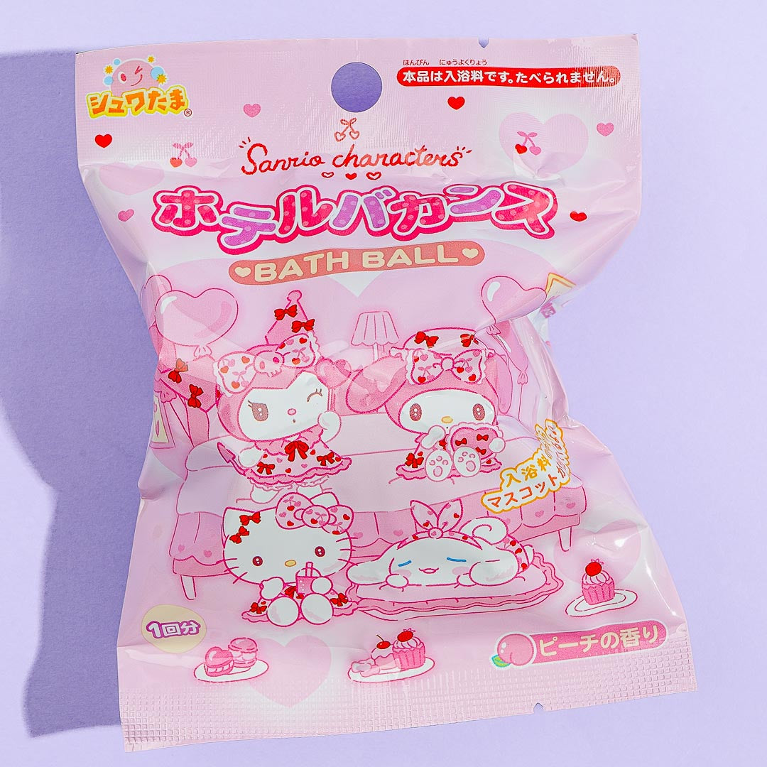 Sanrio Characters Pink Hotel Vacation Bath Ball - Peach – Blippo