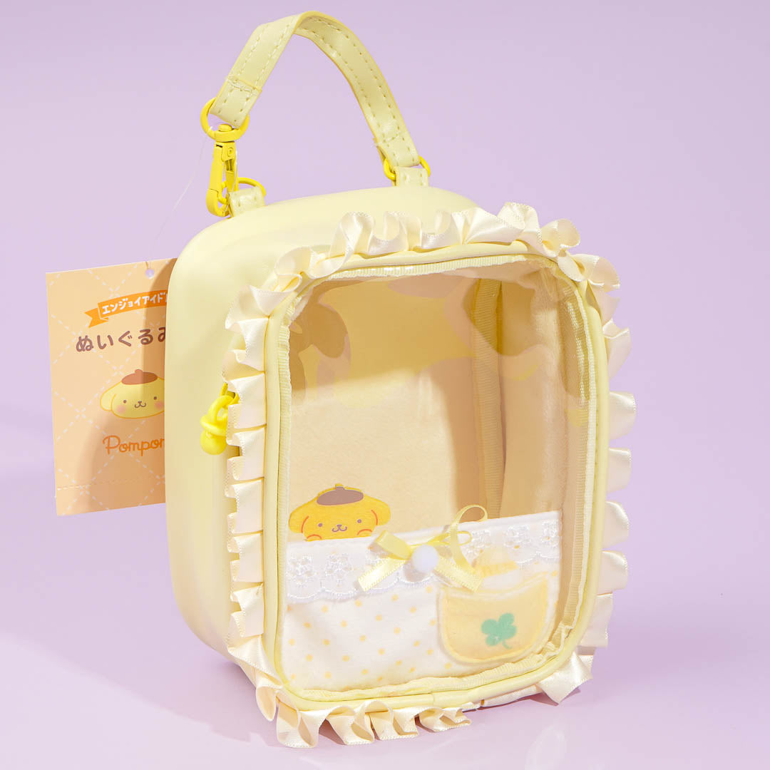 Pompompurin Enjoy Idol Baby Plushie Bag
