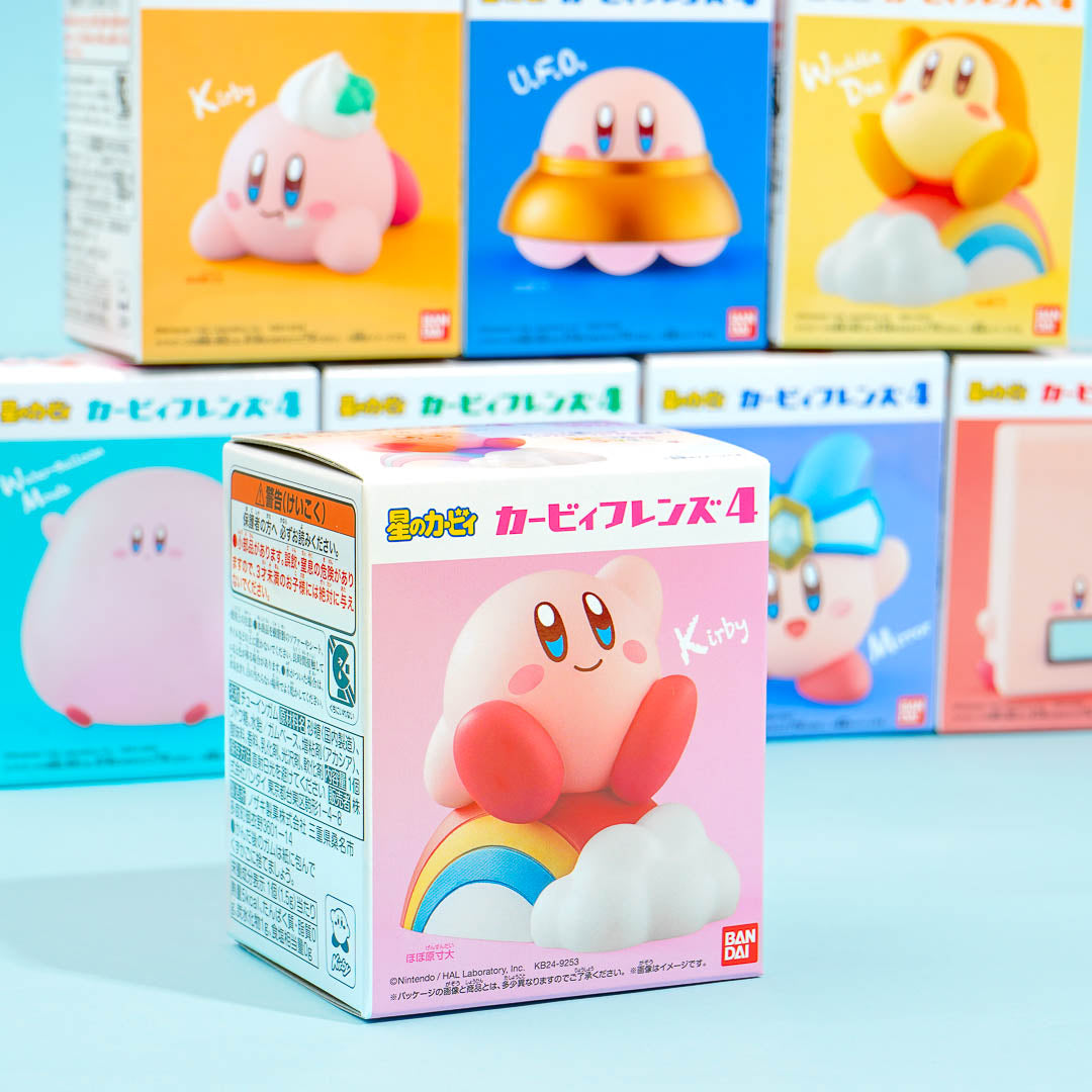 Kirby Friends 4 Figure With Gum – Blippo