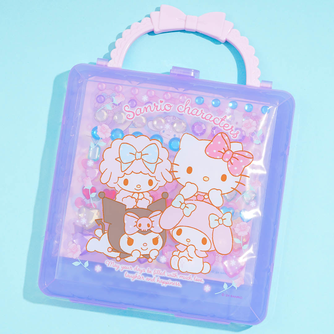 Sanrio Characters Flowery Coloring Sticker Set – Blippo