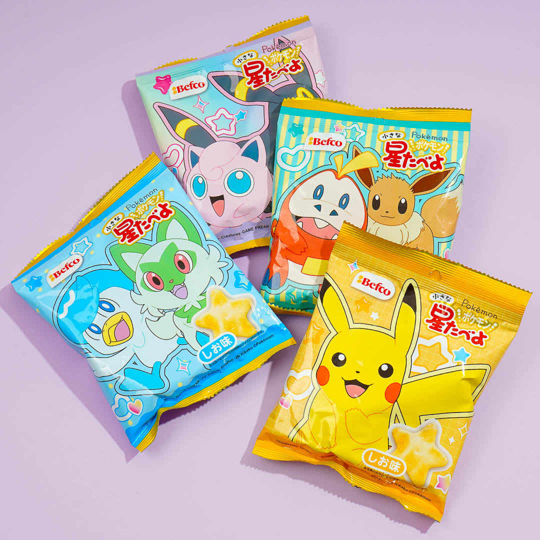 Pokemon Hoshi Tabeyo Rice Crackers - Salt – Blippo