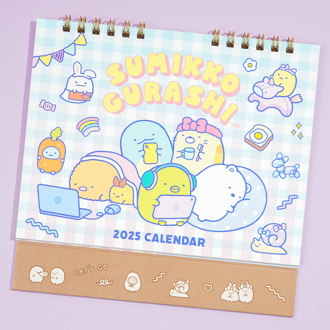 Sumikko Gurashi Chill Time 2025 Desk Calendar Blippo